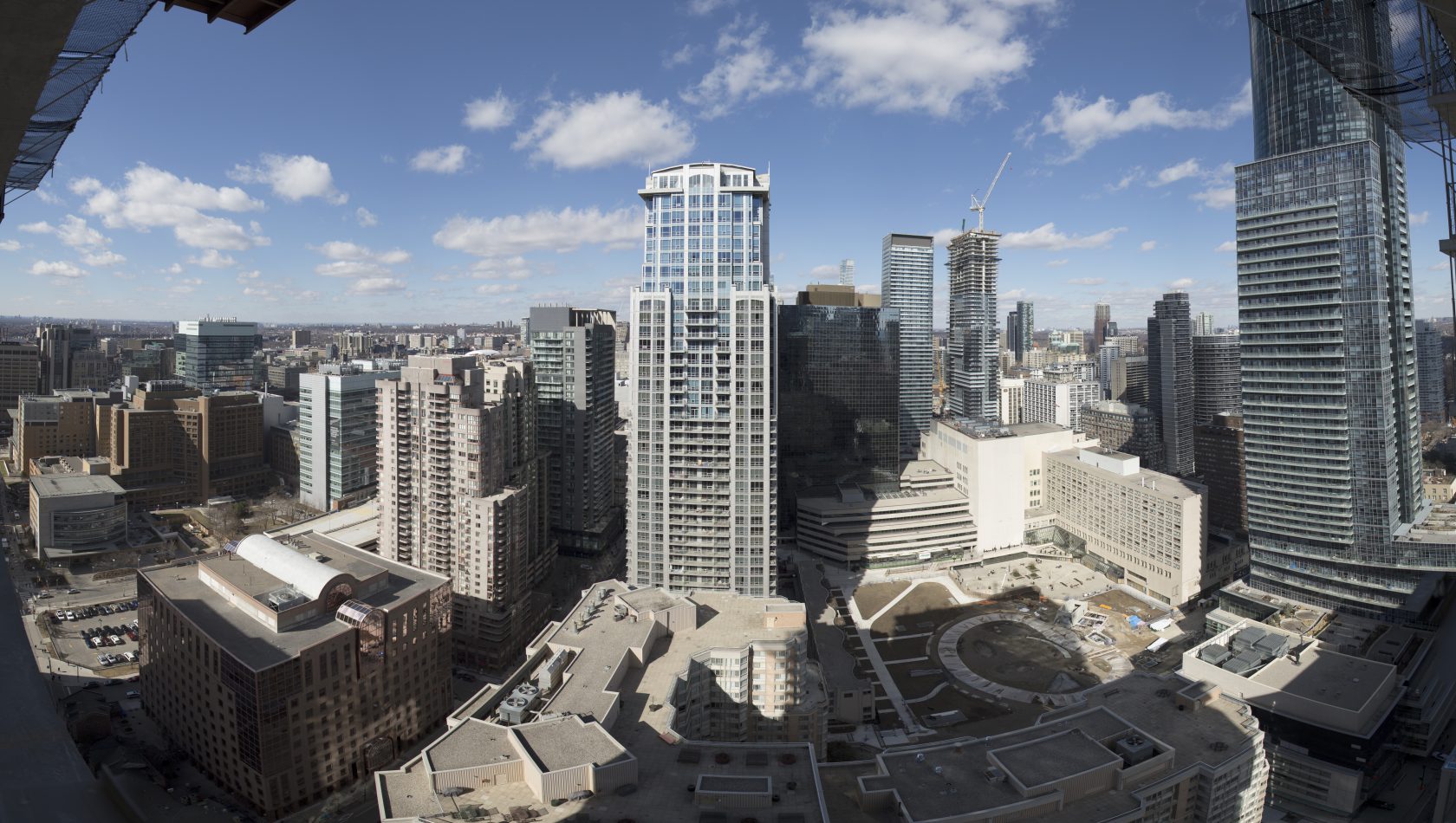 North side view from 35th floor