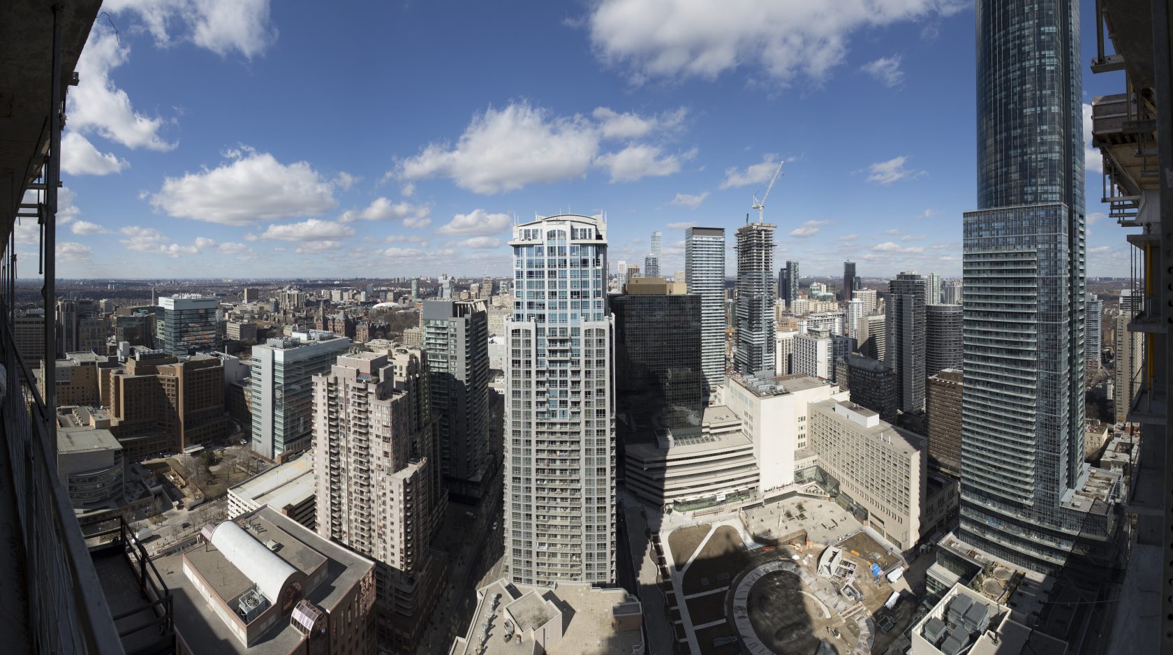 North side view from 43rd floor