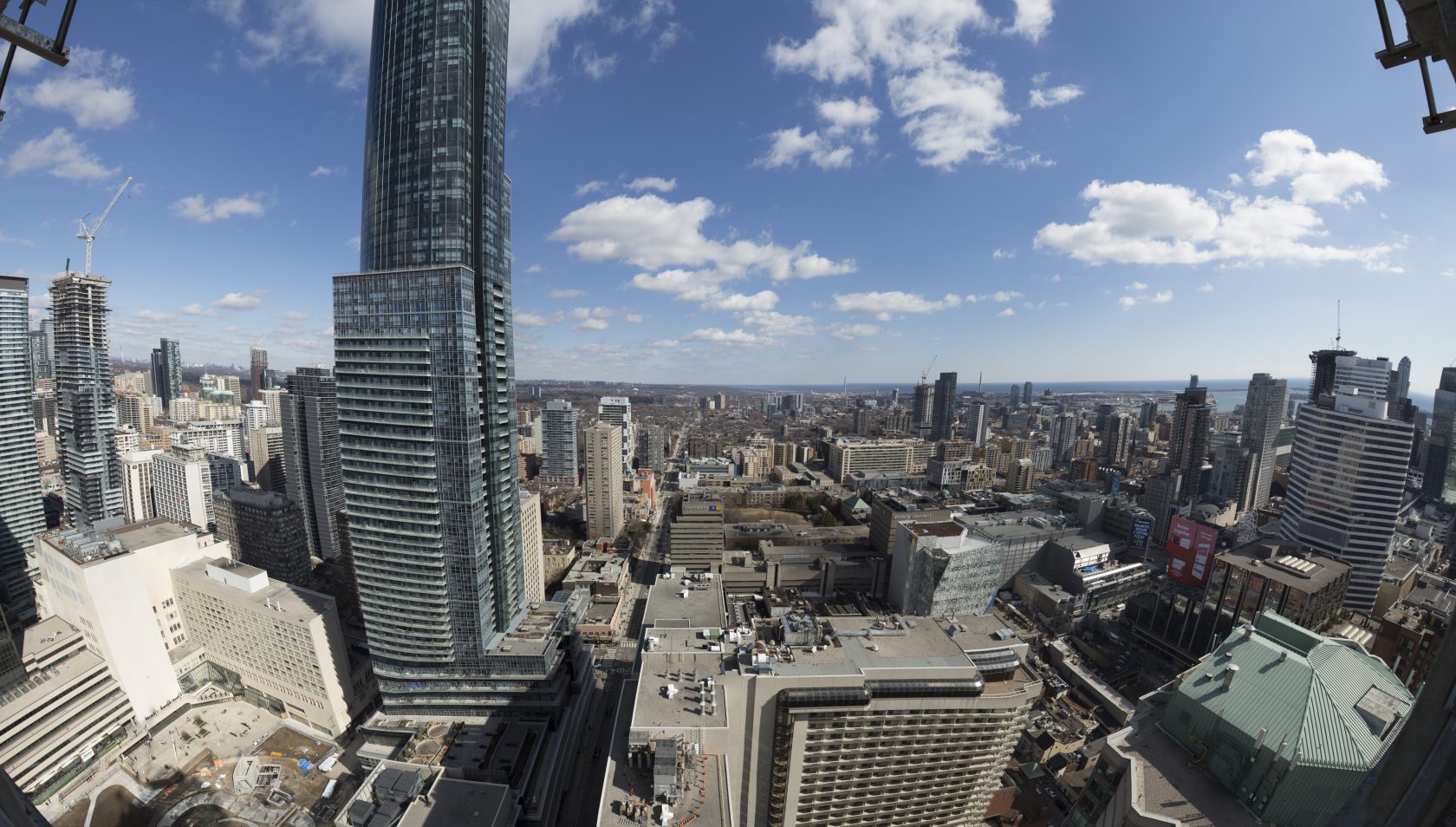 East side view from 43rd floor