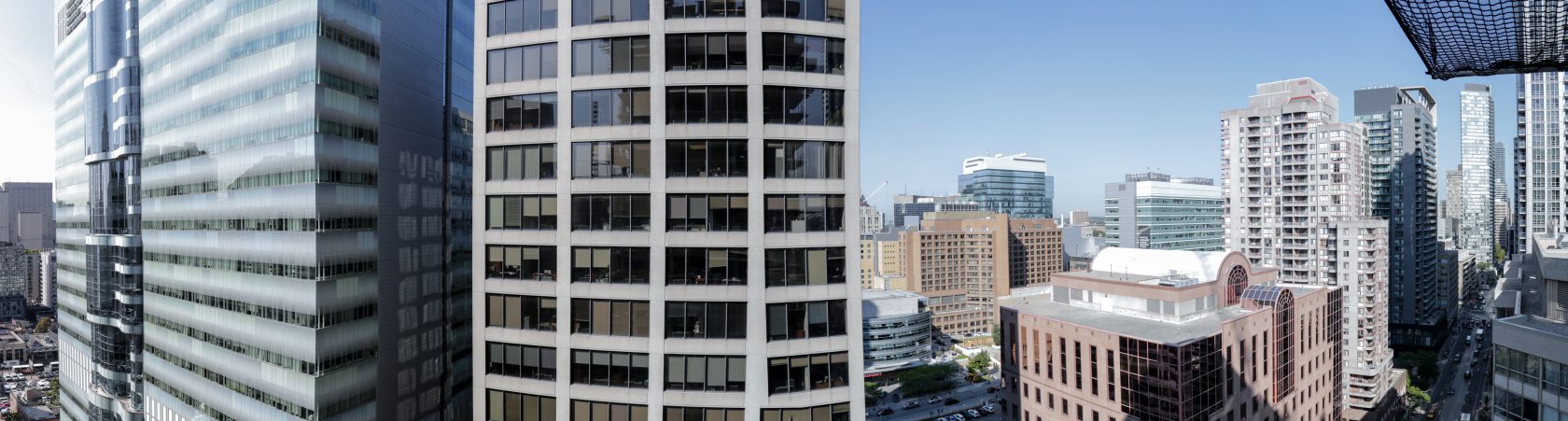 West side view from 20th floor