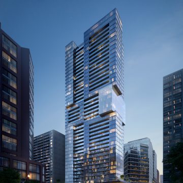 The building
