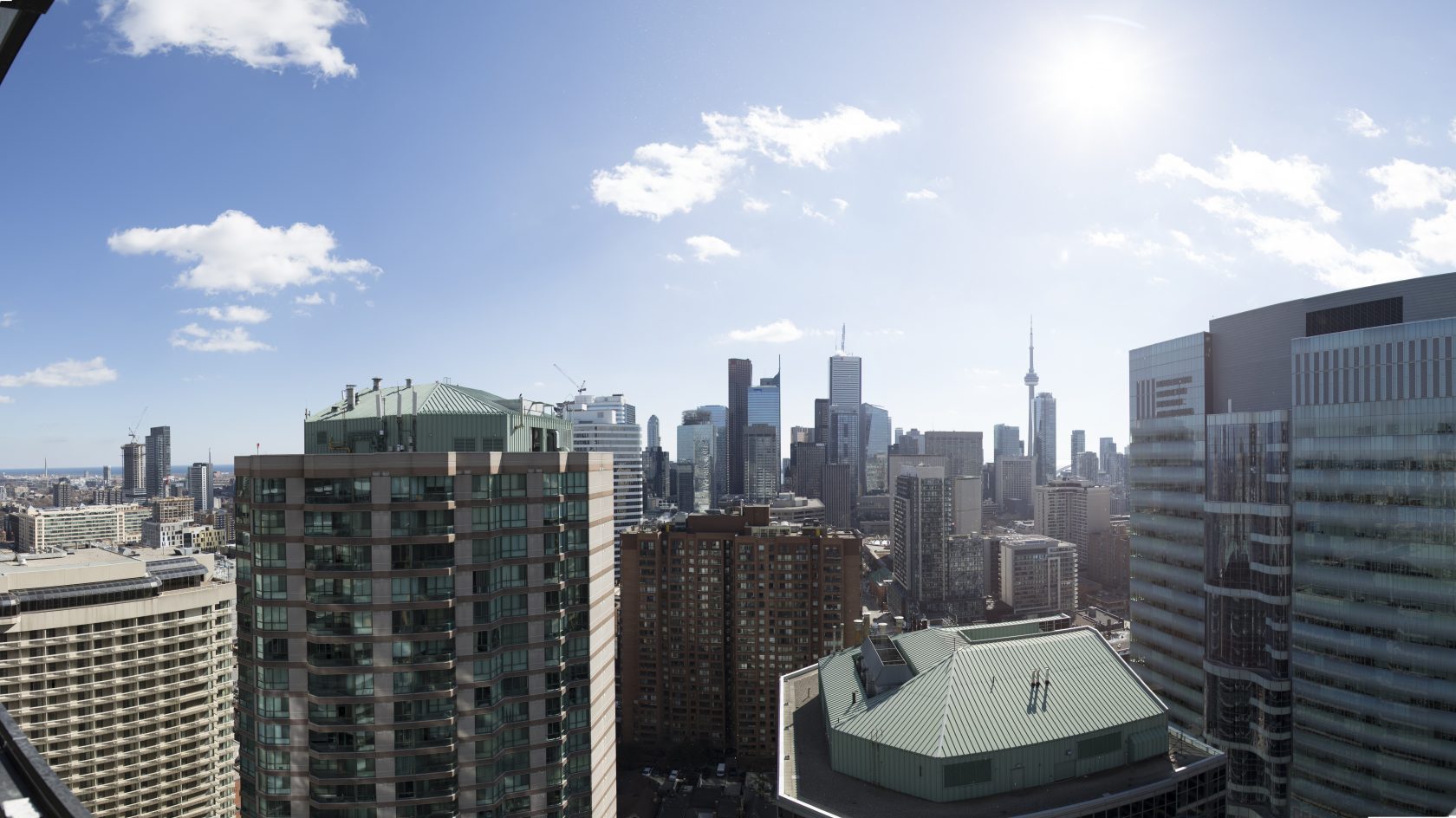 South side view from 30th floor